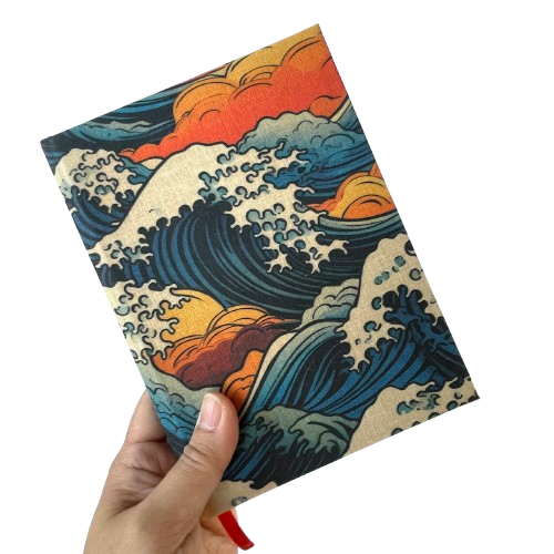Sunset and Waves