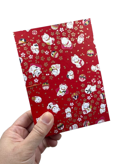 Lucky Cat Red - Pocket Sketch