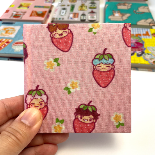 Tiny BTS in Strawberries