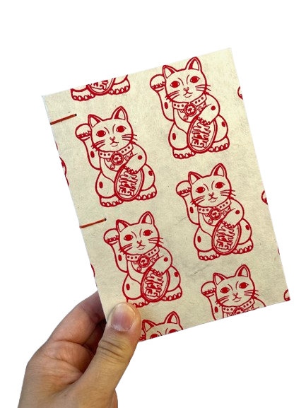 Lucky Cat Red - Pocket Sketch